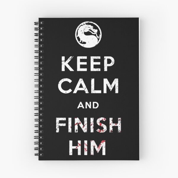 Item preview, Mortal Kombat Keep Calm And Finish Him designed and sold by Shinobi23.