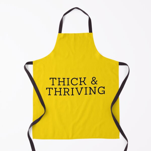 Item preview, Thick & Thriving Body Positivity Quote Gold designed and sold by JustAMillenial -.