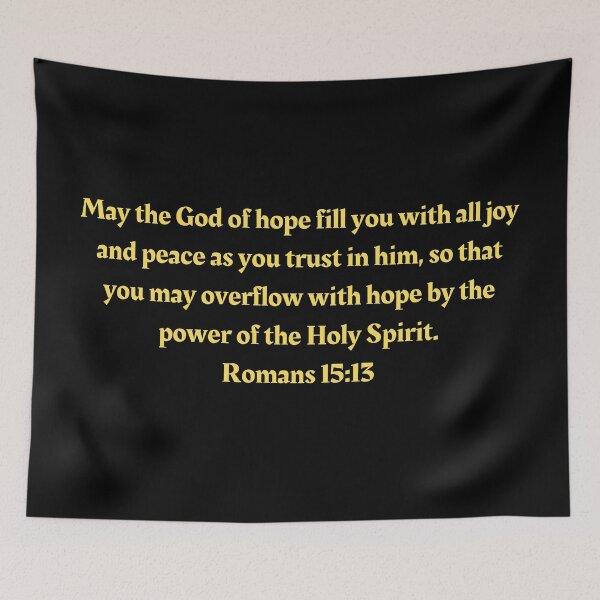 Item preview, Bible Verse Romans 15:13 designed and sold by Prayingwarrior.