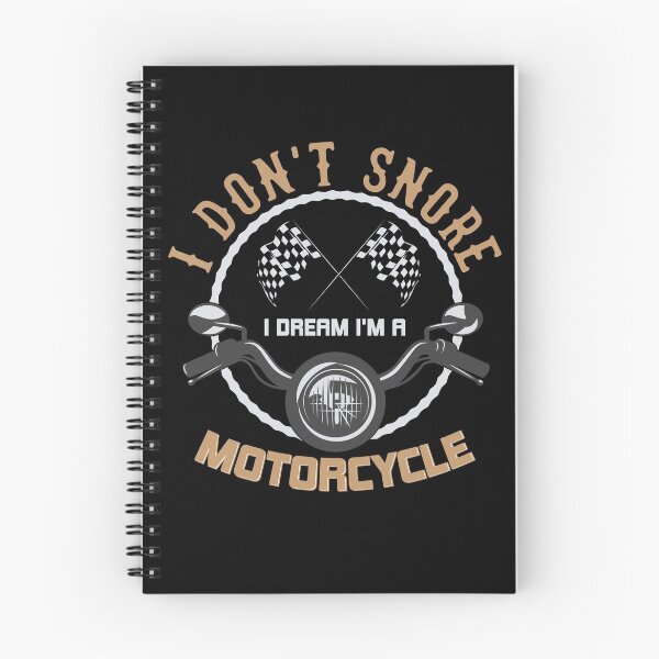 Item preview, I Don't Snore I Dream I'm A Motorcycle  Snoring Biker designed and sold by Stella Clue.