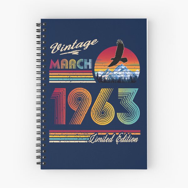 Item preview, March 1963 Birthday designed and sold by GreenSplash.