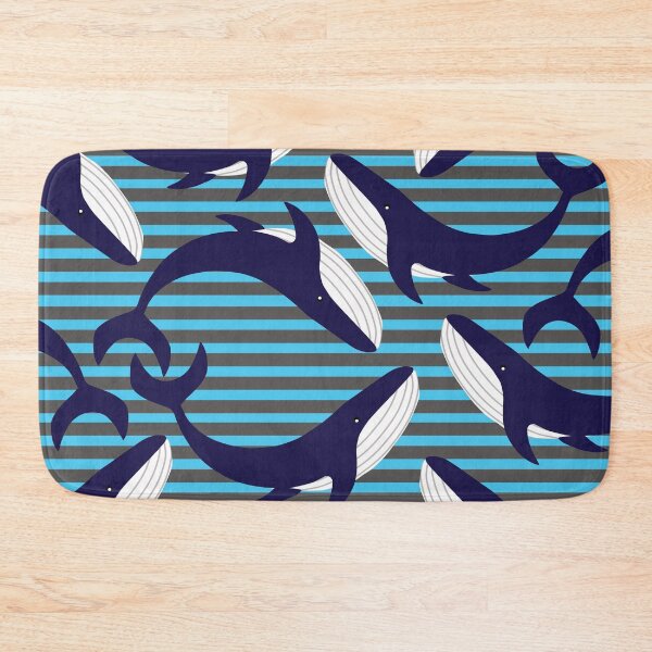 Item preview, cute whale pattern designed and sold by Babmk.