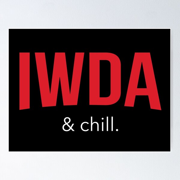 Item preview, IWDA & chill designed and sold by hsousa.