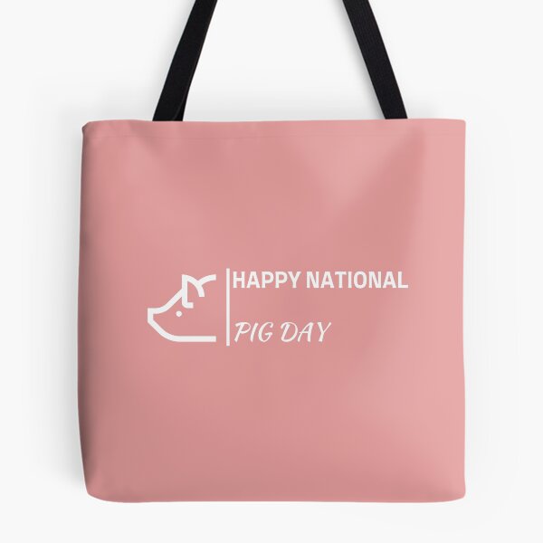 Item preview, Happy National Pig Day,  designed and sold by dress-in.