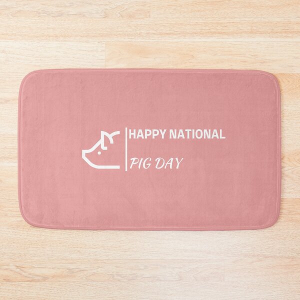 Item preview, Happy National Pig Day,  designed and sold by dress-in.