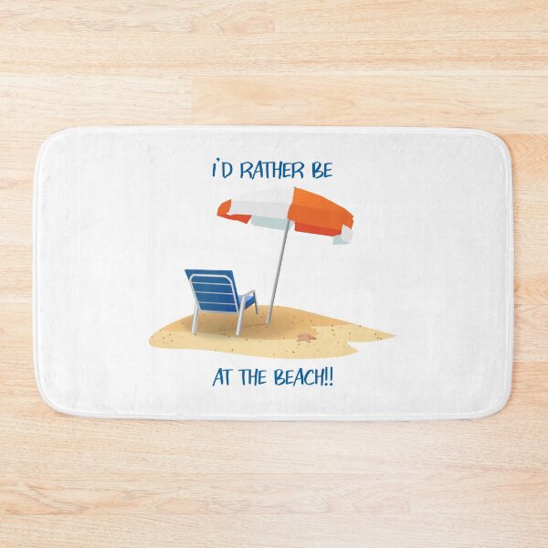 Item preview, I'd Rather Be At The Beach!! Umbrella, Chair, and Sand design designed and sold by LeftFieldFunny.