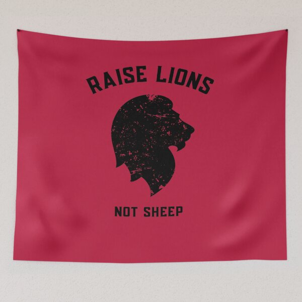 Item preview, Raise Lions not Sheep designed and sold by BlascoShop.