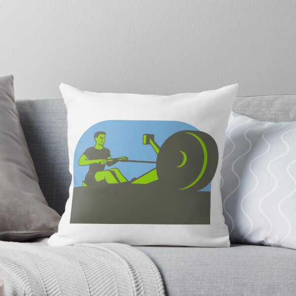 Item preview, Rower Rowing Machine Half Circle Retro designed and sold by patrimonio.
