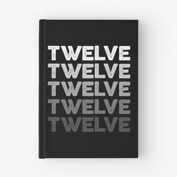 Item preview, 12th Kids Birthday, Adults Favorite Number Twelve, Sports Grey designed and sold by The Princess Saves Herself.