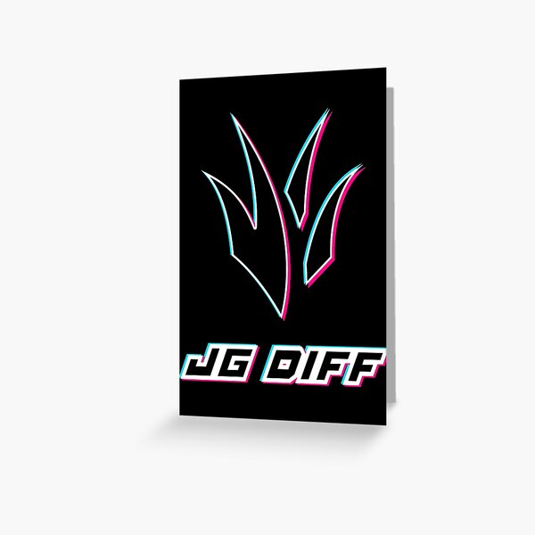 JG Diff Greeting Card