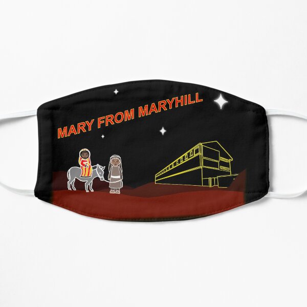 Mary from Maryhill Partick Thistle Flat Mask