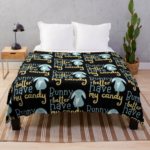Item preview, Bunny Better Have My Candy Light Blue Design designed and sold by SweetAndSpice.