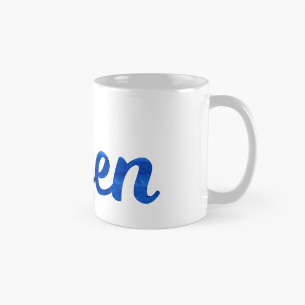 Artikelvorschau, Owen Jungen nennen blaues Aquarelldesign entworfen und verkauft von ComicKitsch.