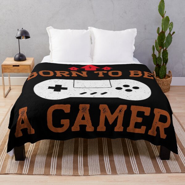 Item preview, born to be a gamer - Vintage designed and sold by bas19101.