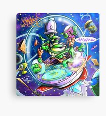 Yedi Fresh ( JELLYFISH LAZER FACE ) Metal Print