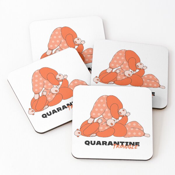Item preview, Quarantine Triangle ORANGE designed and sold by MarcinkuGreta.