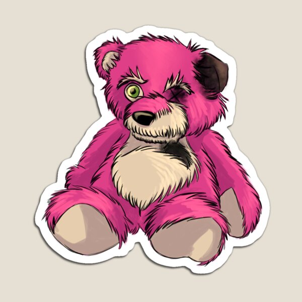 The Pink Teddybear Magnet