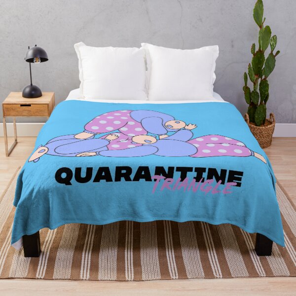 Item preview, Quarantine Triangle BLUE designed and sold by MarcinkuGreta.