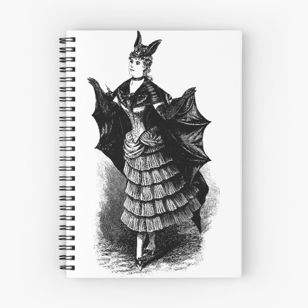 Item preview, Bat Lady - Victorian Engraving designed and sold by coralscuriosity.