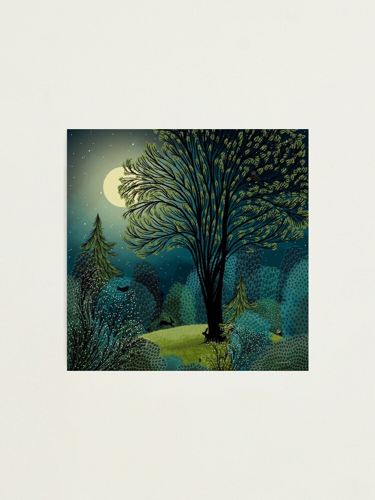 Thumbnail 2 of 3, Photographic Print, Nightlife designed and sold by Jane-Newland.