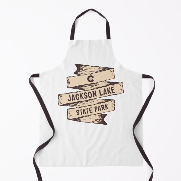 Item preview, Jackson Lake State Park Colorado CO Wooden Ribbon Sign designed and sold by palmettodigital.
