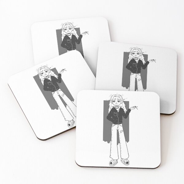 Item preview, Tired girl with a cigarette designed and sold by Aelittia.