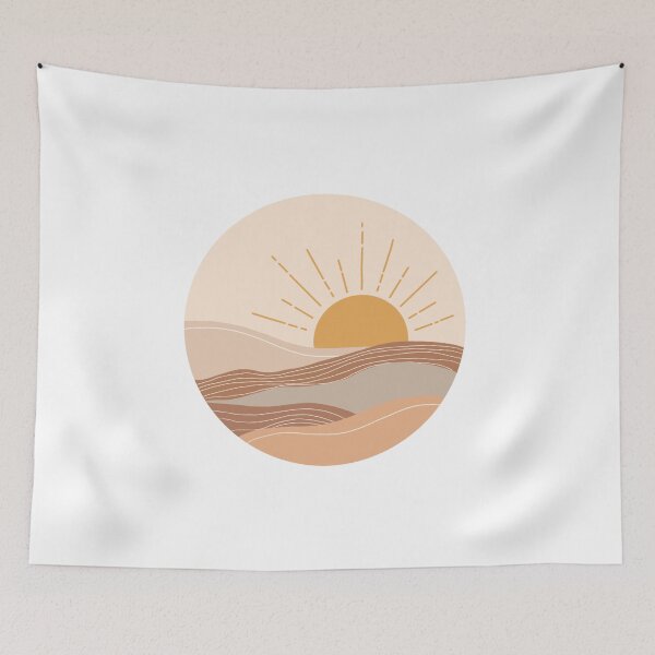 Item preview, Sunshine landscape designed and sold by BetterInColor.