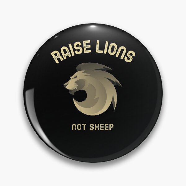 Item preview, Raise Lions not Sheep designed and sold by BlascoShop.