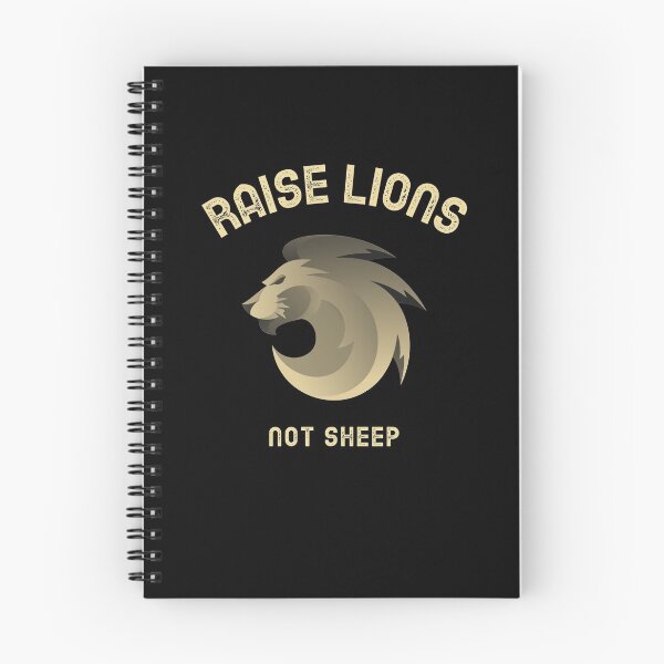 Item preview, Raise Lions not Sheep designed and sold by BlascoShop.