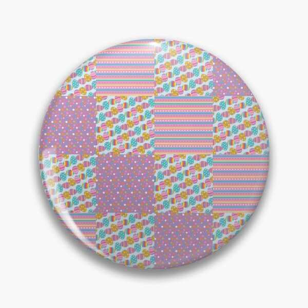 Item preview, Easter Egg and Stripes Fusion Pattern designed and sold by dreamofdenim.