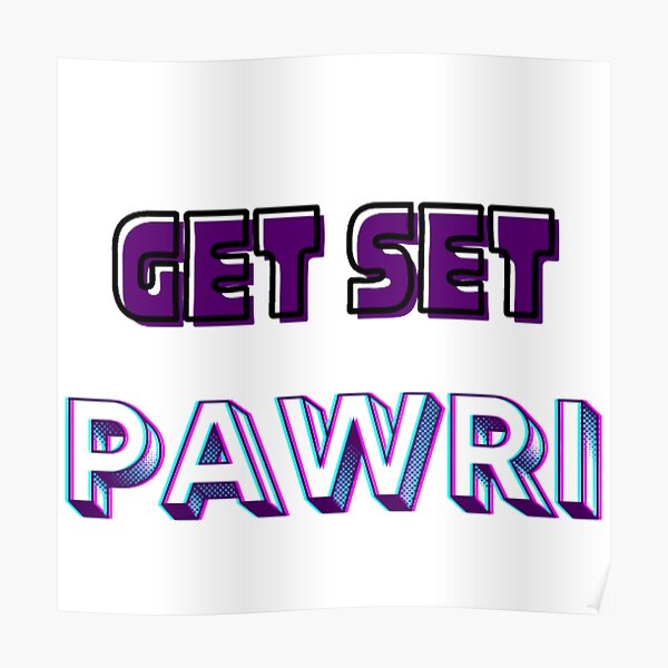 Get set PAWRI Poster
