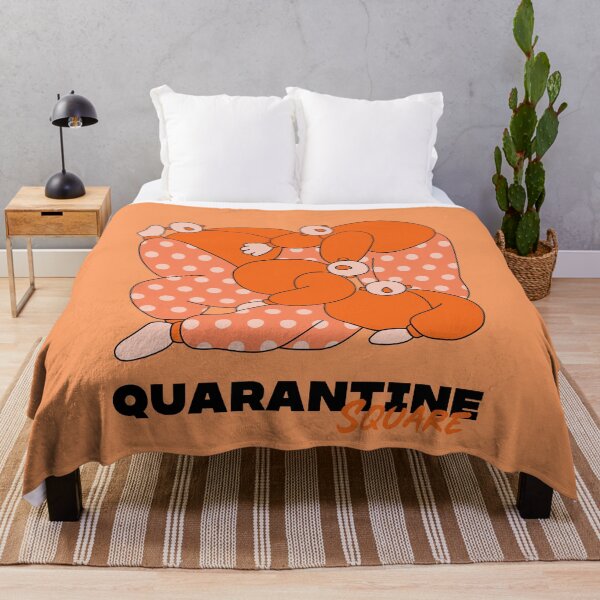 Item preview, Quarantine Square ORANGE designed and sold by MarcinkuGreta.