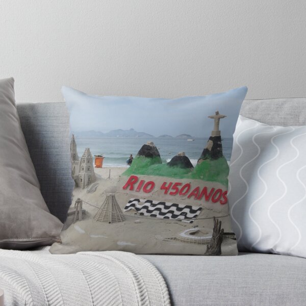 Item preview, Rio Brazil, Ipanema Beach, Copacabana Beach, Sand Sculpture, 450th Rio Anniversary  designed and sold by StrongJourneys.