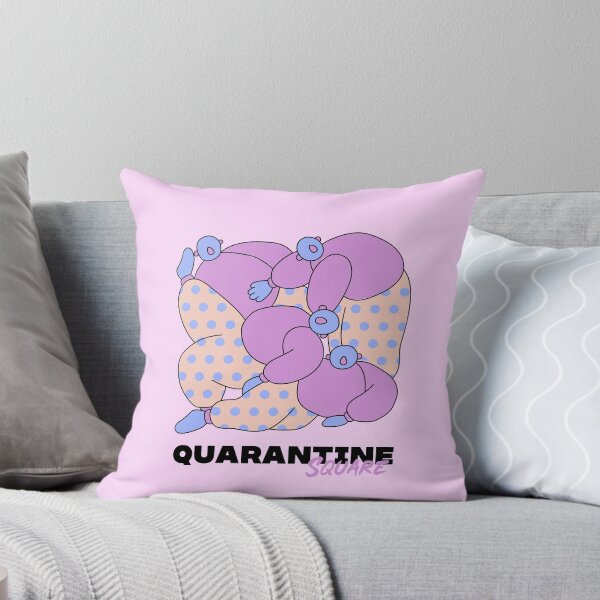 Item preview, Quarantine Square PINK designed and sold by MarcinkuGreta.