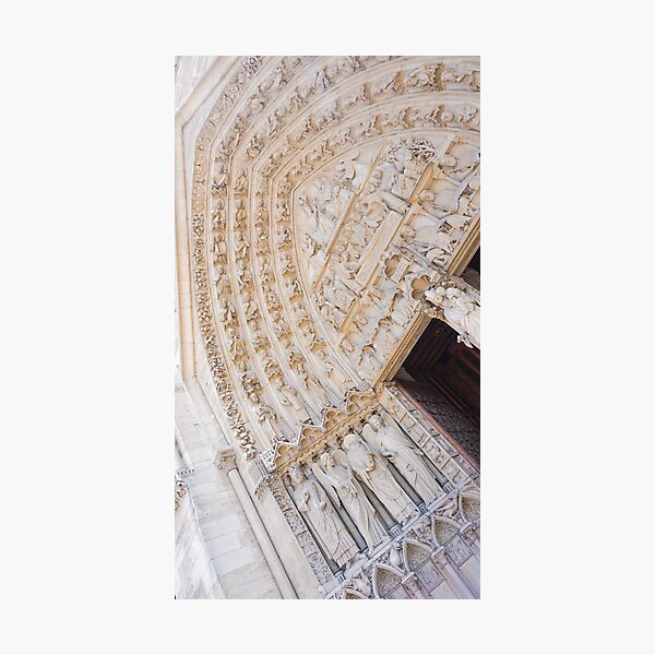 Item preview, Addicted to Paris Catholic Beige Facade designed and sold by thegraypocket.