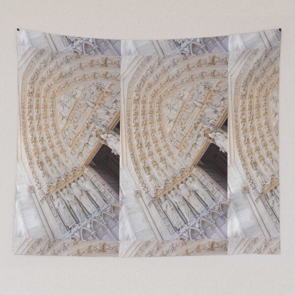 Item preview, Addicted to Paris Catholic Beige Facade designed and sold by thegraypocket.