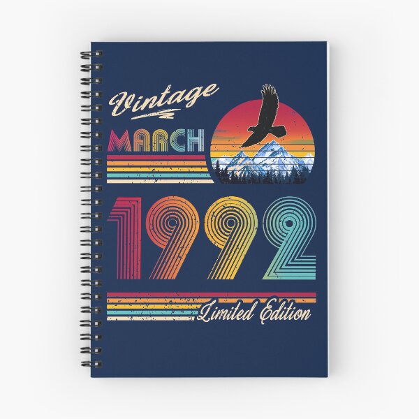Item preview, March 1992 Birthday designed and sold by GreenSplash.