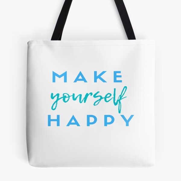 Item preview, Make Yourself Happy-Inspirational Quote designed and sold by DigitalNobleman.