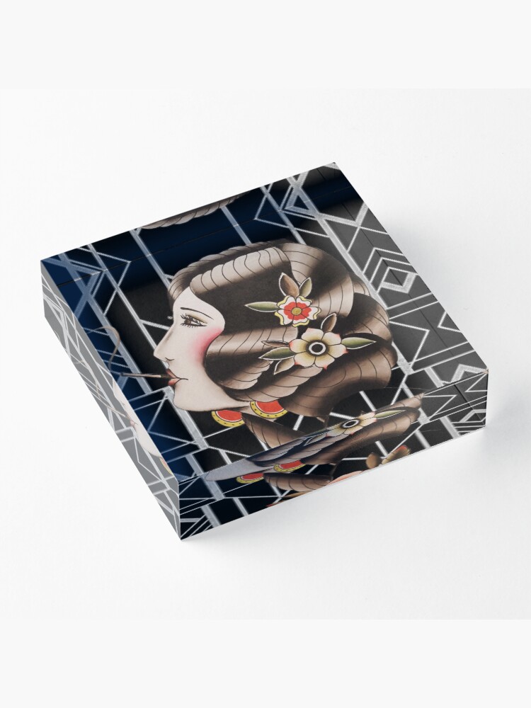 Alternate view of The Art Of Bee 1 Acrylic Block