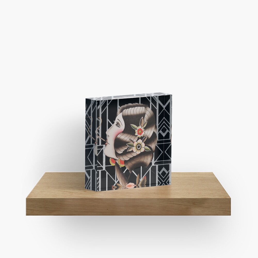 The Art Of Bee 1 Acrylic Block