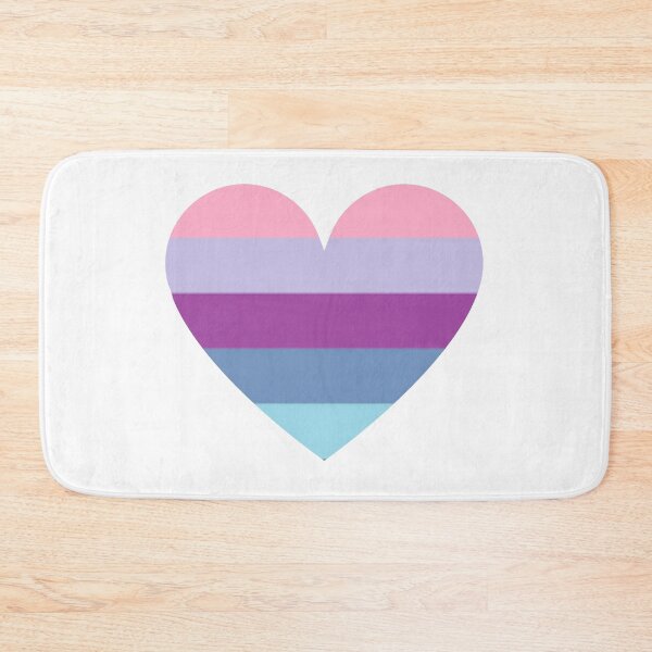 Item preview, Pride Flag Heart - Omnisexual Pride - White Background designed and sold by thesassypanda.