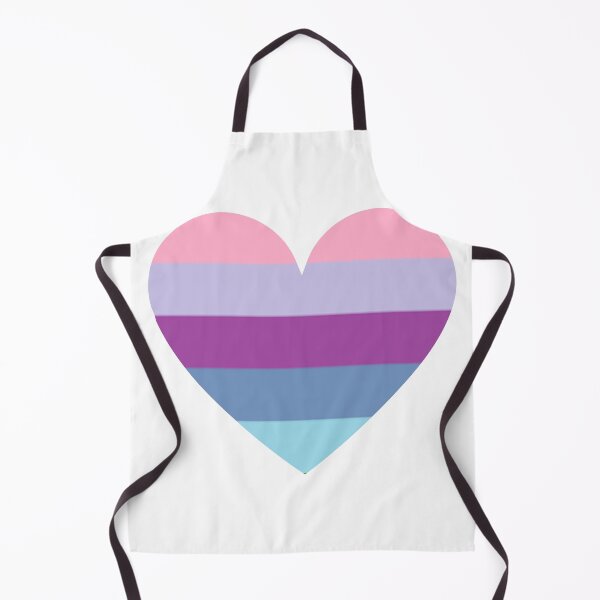 Item preview, Pride Flag Heart - Omnisexual Pride - White Background designed and sold by thesassypanda.