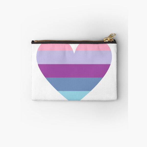 Item preview, Pride Flag Heart - Omnisexual Pride - White Background designed and sold by thesassypanda.