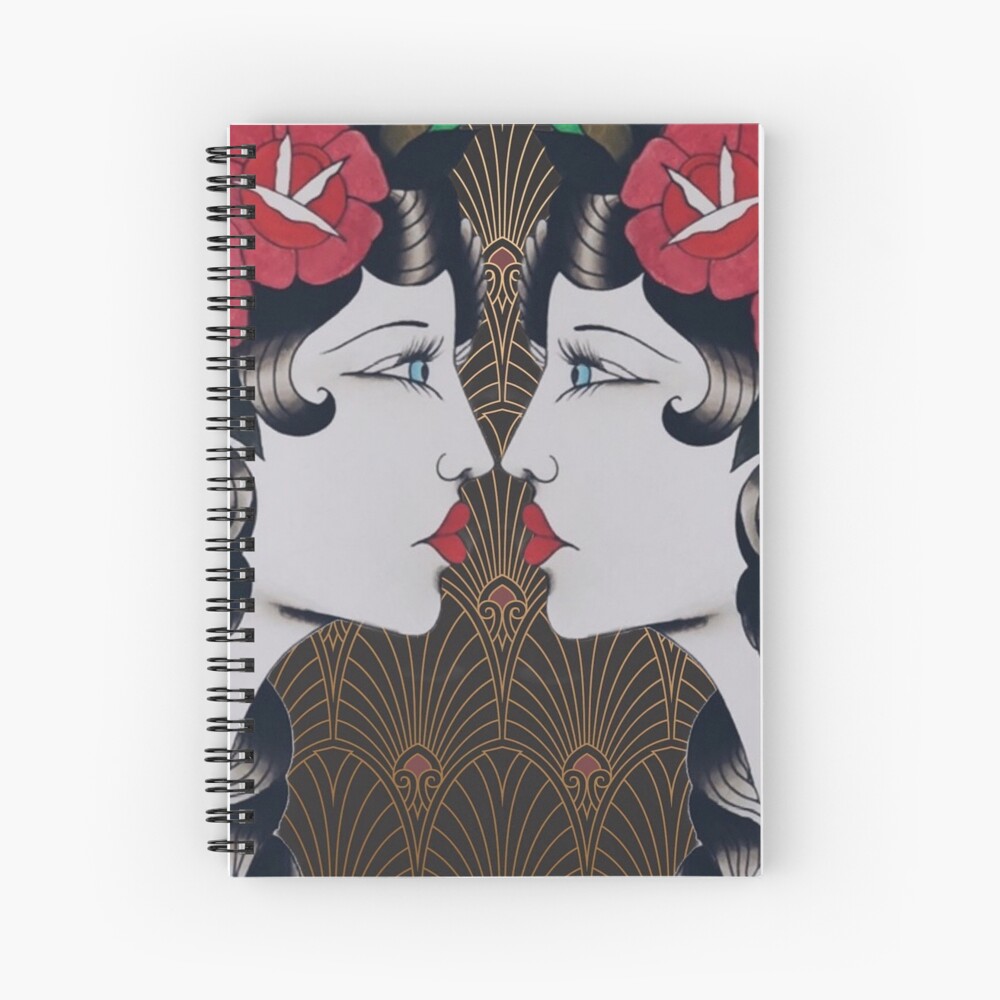 The Art Of Bee 2 Spiral Notebook