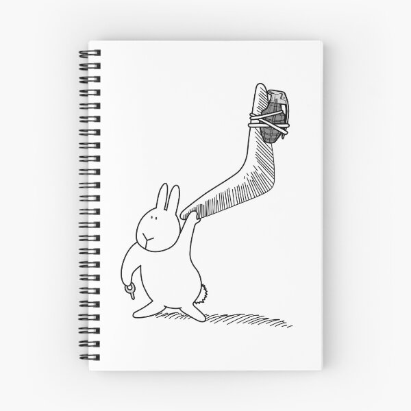 Item preview, Bunny suicide (boomerang grenade) designed and sold by gabrielpastor.