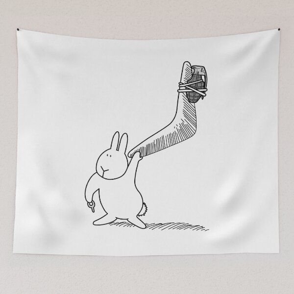 Item preview, Bunny suicide (boomerang grenade) designed and sold by gabrielpastor.