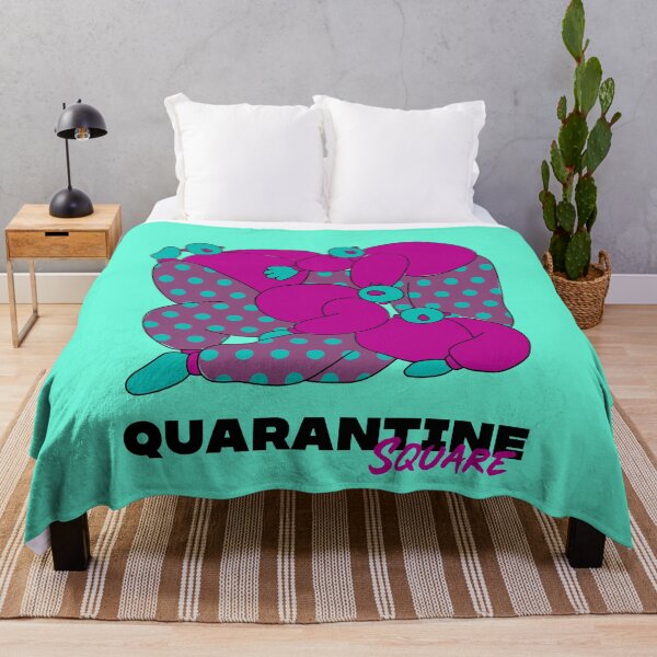 Item preview, Quarantine Square PURPLE designed and sold by MarcinkuGreta.