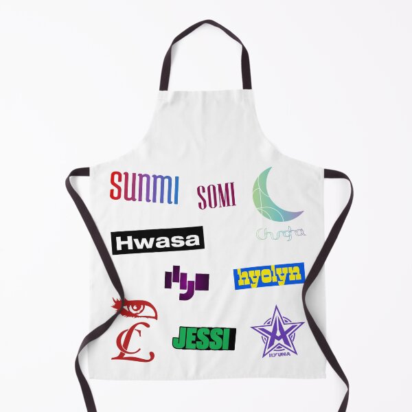 Item preview, Baddest K-Pop Girl Soloist Logos - Sticker Pack designed and sold by artsycore.