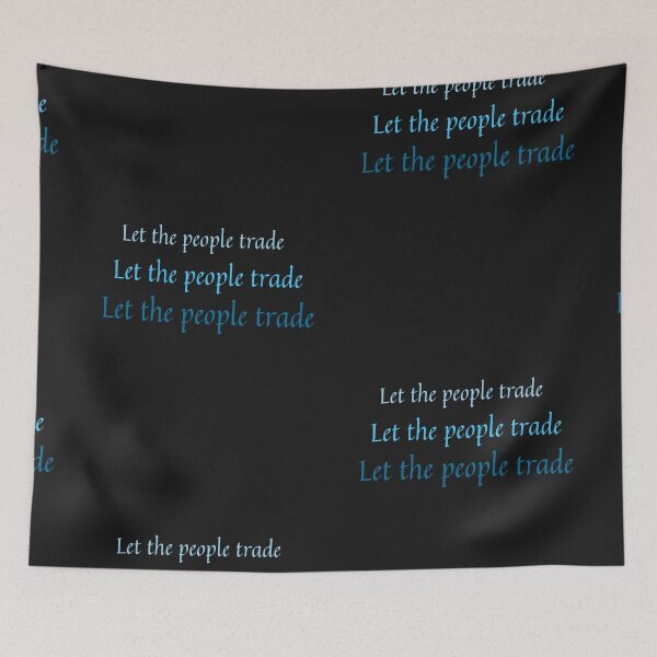 Item preview, Let the People Trade designed and sold by SportyDogShop.