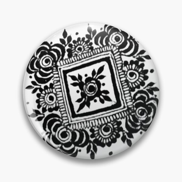 Item preview, Square Henna Print designed and sold by uphustle.
